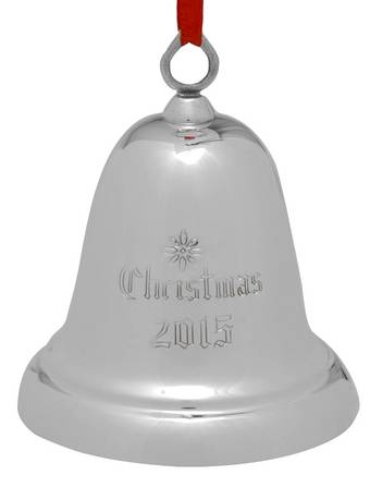Sterling Christmas Bell 2015 Sterling Bell 31st Edition - Boxed