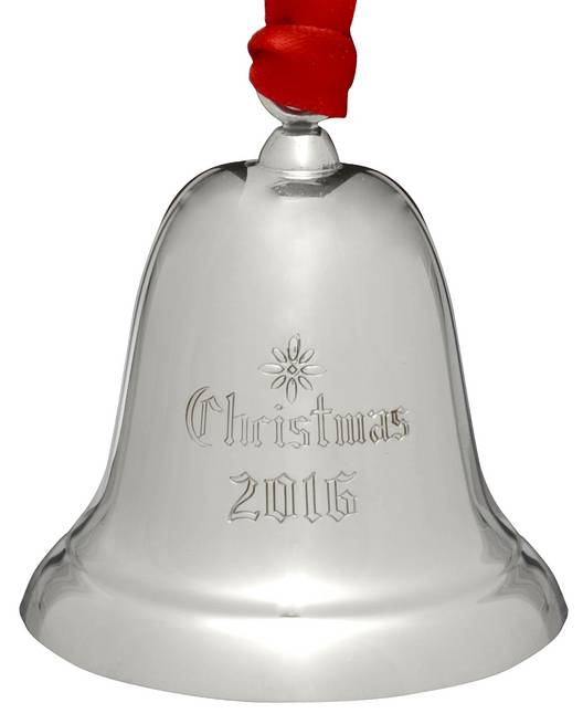 Sterling Christmas Bell 2016-Sterling Bell 32nd Edition - Boxed