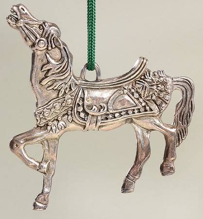 Carousel Horses 3rd Edition-Silverplate - Boxed