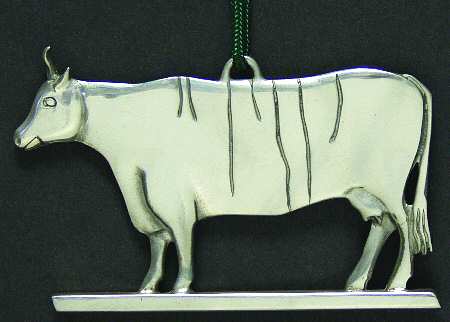 Weather Vane Devonshire Cow - Boxed