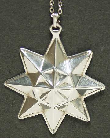 Christmas Star-Silverplate Christmas Star-Eight Point - Boxed