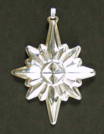Christmas Star-Sterling 1978 Sterling Star - Boxed