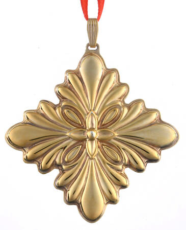 Christmas Cross-Gold Vermeil 1988-Cross - No Box