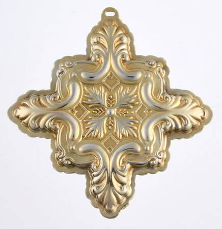 Christmas Cross-Gold Vermeil 1993-Cross - Boxed