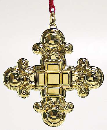 Christmas Cross-Gold Vermeil 2002-Cross - Boxed