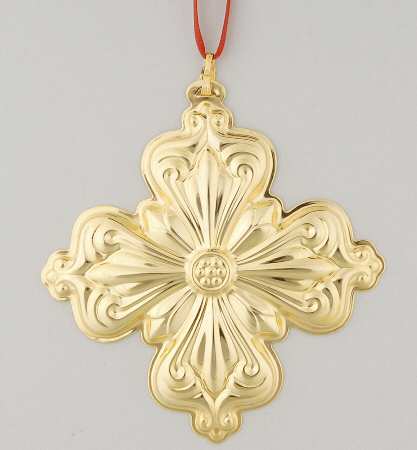 Christmas Cross-Gold Vermeil 2006-Cross - Boxed