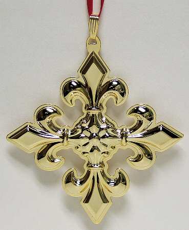 Christmas Cross-Gold Vermeil 2005-Cross - Boxed