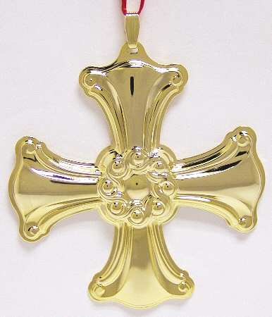 Christmas Cross-Gold Vermeil 2001-Cross - Boxed