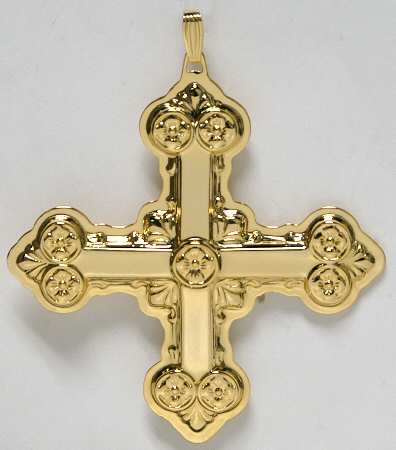 Christmas Cross-Gold Vermeil 2007-Cross - Boxed