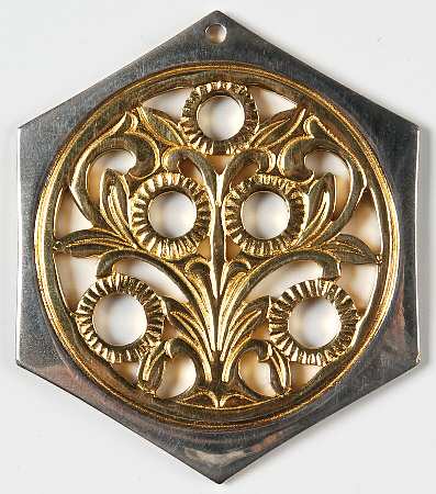 Twelve Days of Christmas-Pairs 5 Gold Rings - No Box