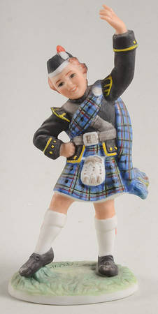 Mcclellands Figurine Highland Fling - No Box