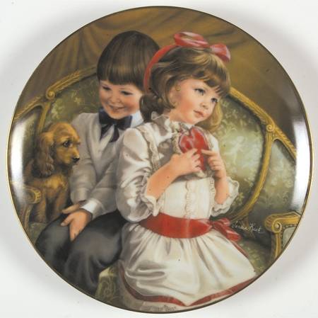Childhood Almanac-Plate Be Mine-February - Boxed