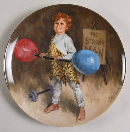 Childrens Circus Johnny The Strongman - Boxed