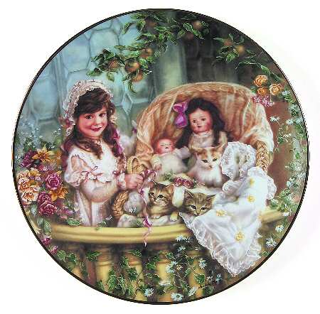 Hearts & Flowers Cat's In The Cradle - Boxed
