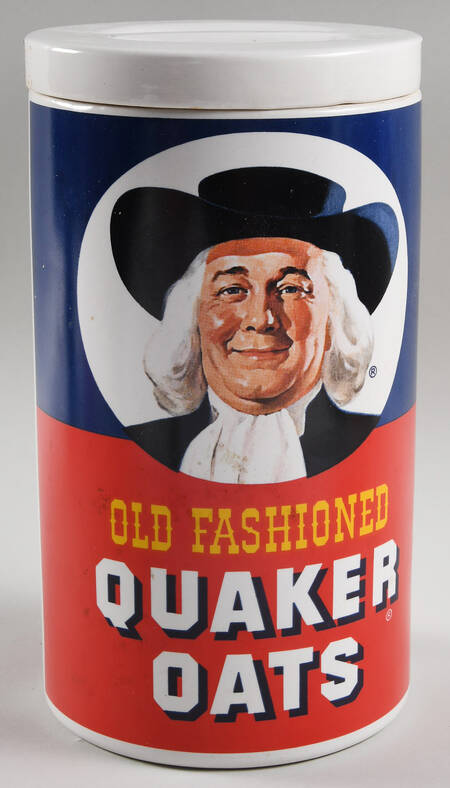 Regal Cookie Jar Quaker Oats Container - No Box