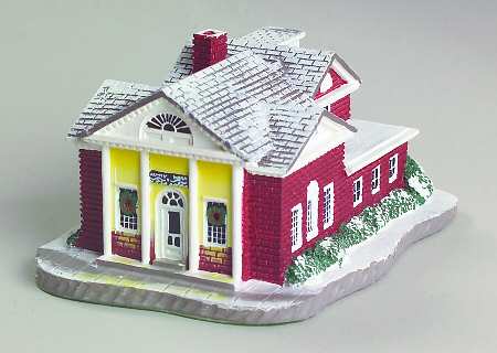 Rockwell's Main Street The Bank- 4" L - Boxed