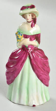 Rosina-Queens Figurines Anna-Green Dress - No Box