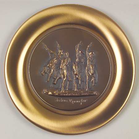 Remington Bronze Coming Through The Rye - Boxed