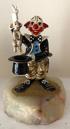 Clown Sculptures Harry And The Hare - No Box