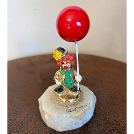 Clown Sculptures Little Whistler With Balloon - No Box