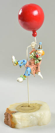 Clown Sculptures Up, Up And Away - No Box