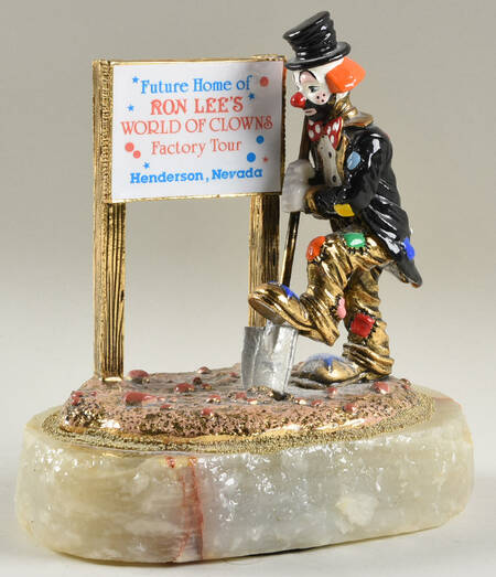 Clown Sculptures Groundbreaking-Factory Event - No Box