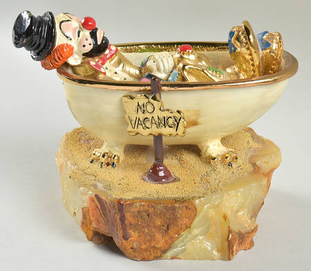 Clown Sculptures No Vacancy - No Box