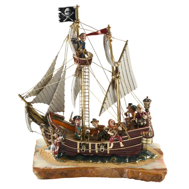 Clown Sculptures Pirates Of The Caribbean - No Box