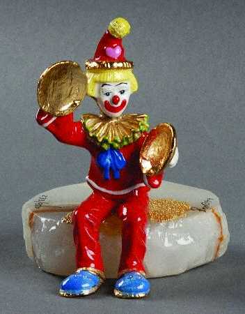 Clown Sculptures The Cymbols - No Box