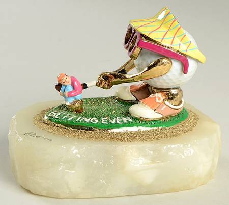 Clown Sculptures Getting Even - No Box 60