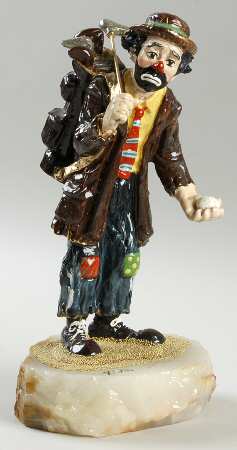 Clown Sculptures Knickers Golfing - No Box
