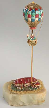 Clown Sculptures High Above The Big Top - No Box