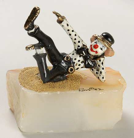 Clown Sculptures Herbie Lying Down - No Box