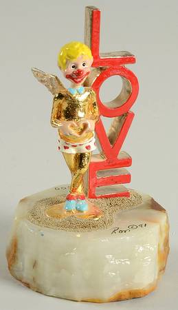 Clown Sculptures L-O-V-E - No Box