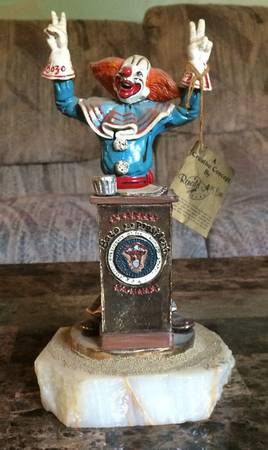 Clown Sculptures My Fellow Americans - No Box