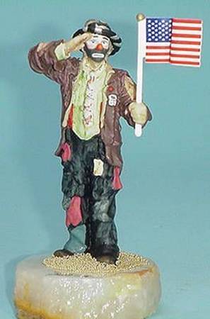Clown Sculptures I Pledge Allegiance - No Box