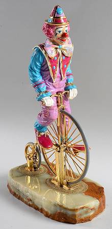 Clown Sculptures The Big Wheel - No Box