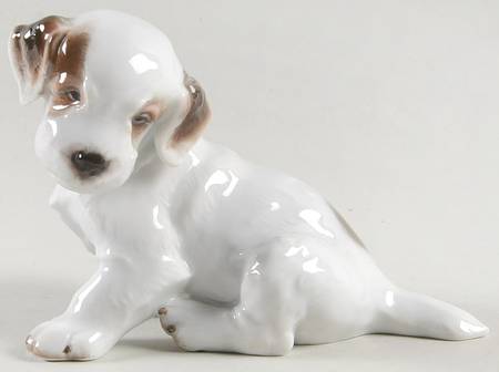 Rosenthal Figurine Terrier Pup-Sitting - No Box