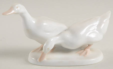 Rosenthal Figurine Pair Of Ducks - No Box