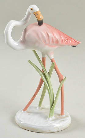 Rosenthal Figurine Head Facing Back Flamingo - No Box
