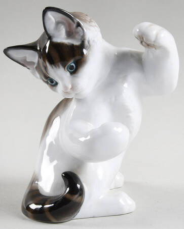 Rosenthal Figurine Playful Cat Kitten - No Box