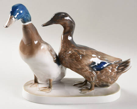 Rosenthal Figurine Pair Of Ducks - No Box