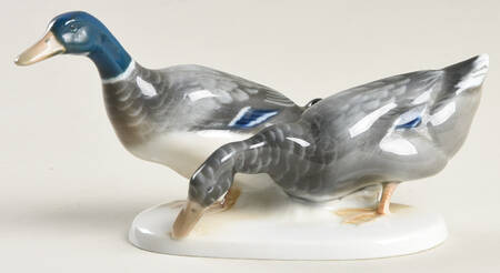 Rosenthal Figurine Ducks Pair - No Box