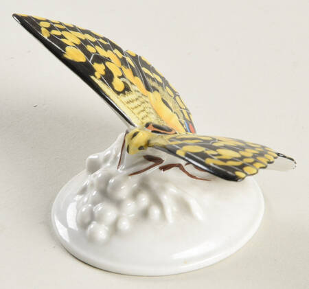Rosenthal Figurine Butterfly- Black & Yellow - No Box