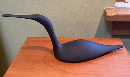 Rosenthal Figurine Kingfisher-Black - No Box