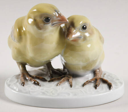 Rosenthal Figurine Pair Of Baby Chicks - No Box