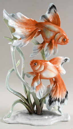 Rosenthal Figurine Goldfish Group - No Box
