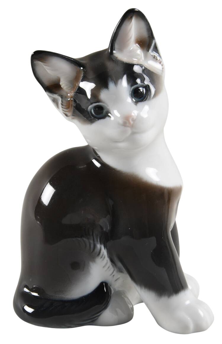 Rosenthal Figurine Cat Sitting - No Box