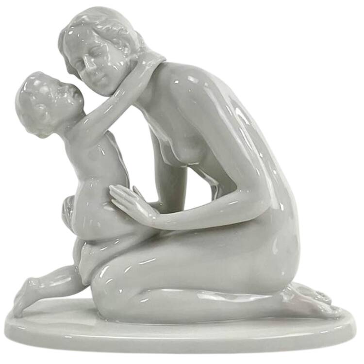 Rosenthal Figurine Mother And Child - Nb330, No Box