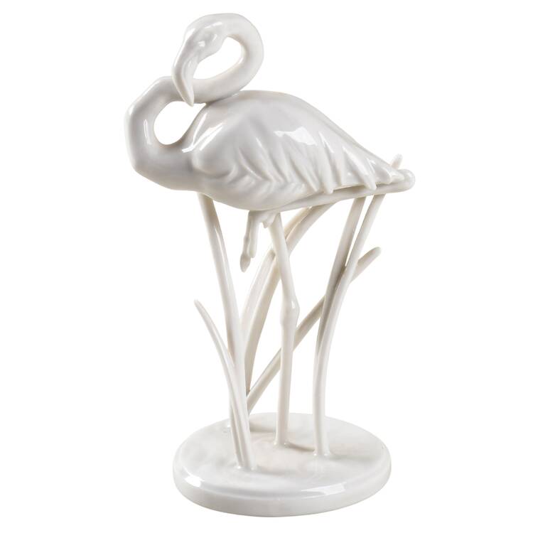 Rosenthal Figurine White-Facing Front Flamingo - No Box by Rosenthal - Continental